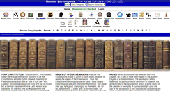 Desktop Screenshot of masonicencyclopedia.com